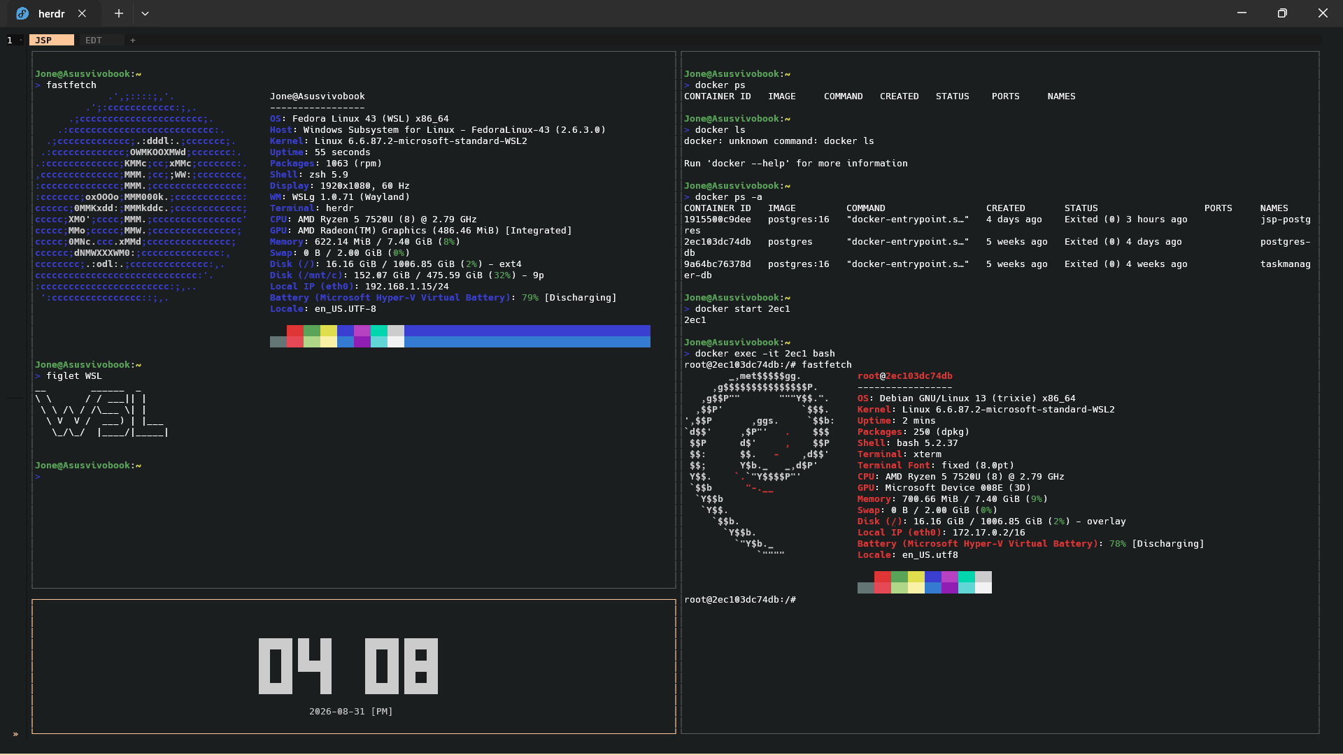Available Linux distributions